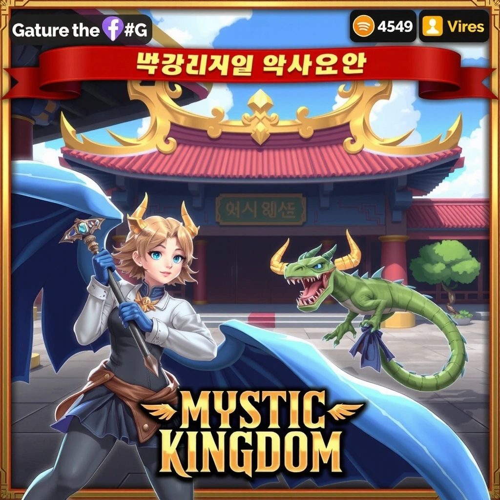 Mystic Kingdom mobile game screenshot